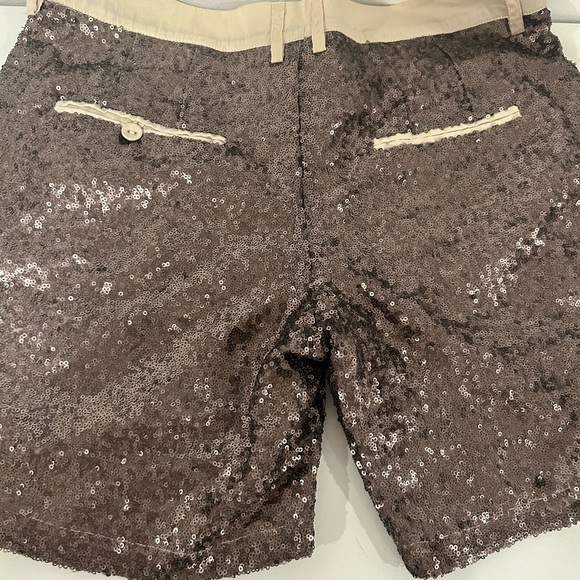 Sequin gold shorts Large - Picture 6 of 16